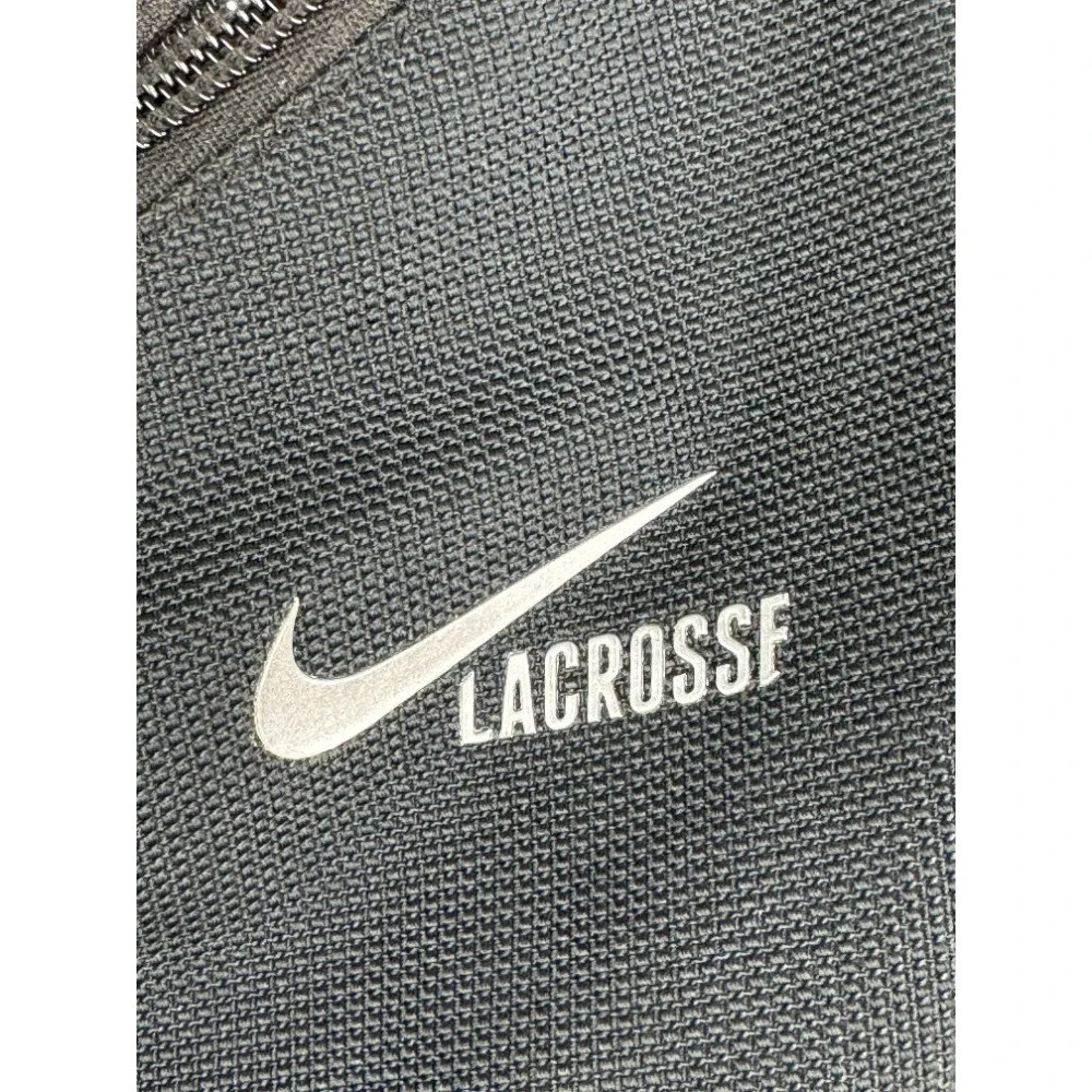 Nike Lacrosse Max Air Lazer Backpack Black Athletic Gear Bag Insulated Pocket